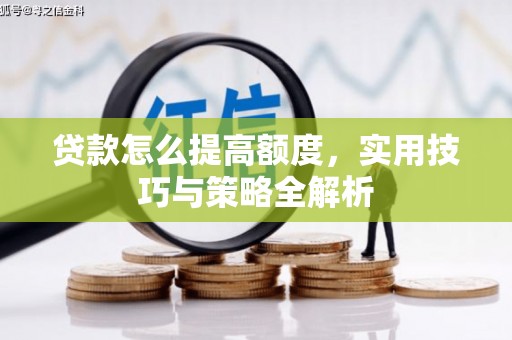 庐阳贷款怎么提高额度，实用技巧与策略全解析