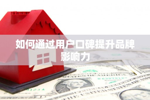 庐阳如何通过用户口碑提升品牌影响力