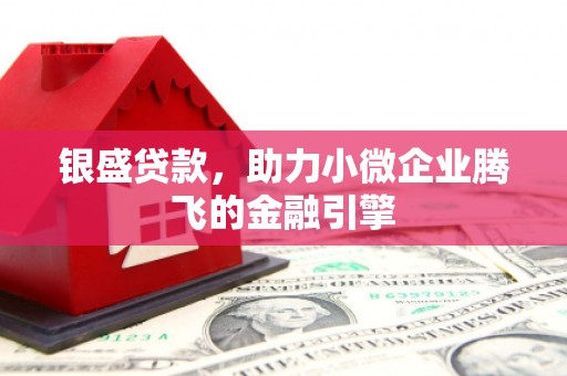 庐阳银盛贷款，助力小微企业腾飞的金融引擎
