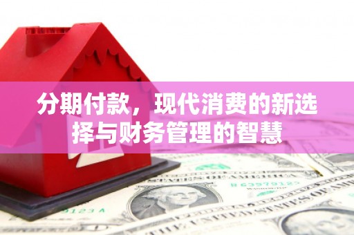 庐阳分期付款，现代消费的新选择与财务管理的智慧