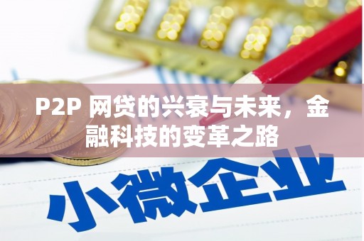 庐阳P2P 网贷的兴衰与未来，金融科技的变革之路