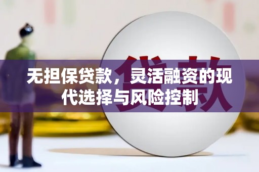 庐阳无担保贷款，灵活融资的现代选择与风险控制