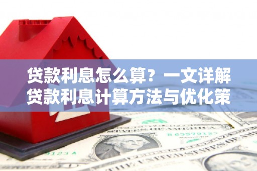 庐阳贷款利息怎么算？一文详解贷款利息计算方法与优化策略