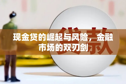 庐阳现金贷的崛起与风险，金融市场的双刃剑