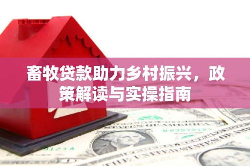 庐阳畜牧贷款助力乡村振兴，政策解读与实操指南