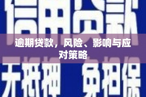 庐阳逾期贷款，风险、影响与应对策略