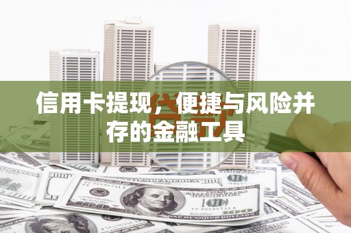 庐阳信用卡提现，便捷与风险并存的金融工具