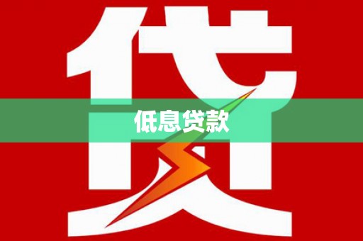 庐阳低息贷款