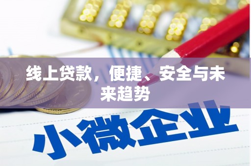 庐阳线上贷款，便捷、安全与未来趋势