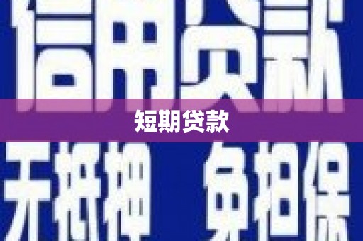 庐阳短期贷款
